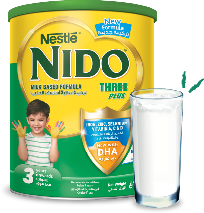 Discover NIDO Three Plus Growing Up Milk